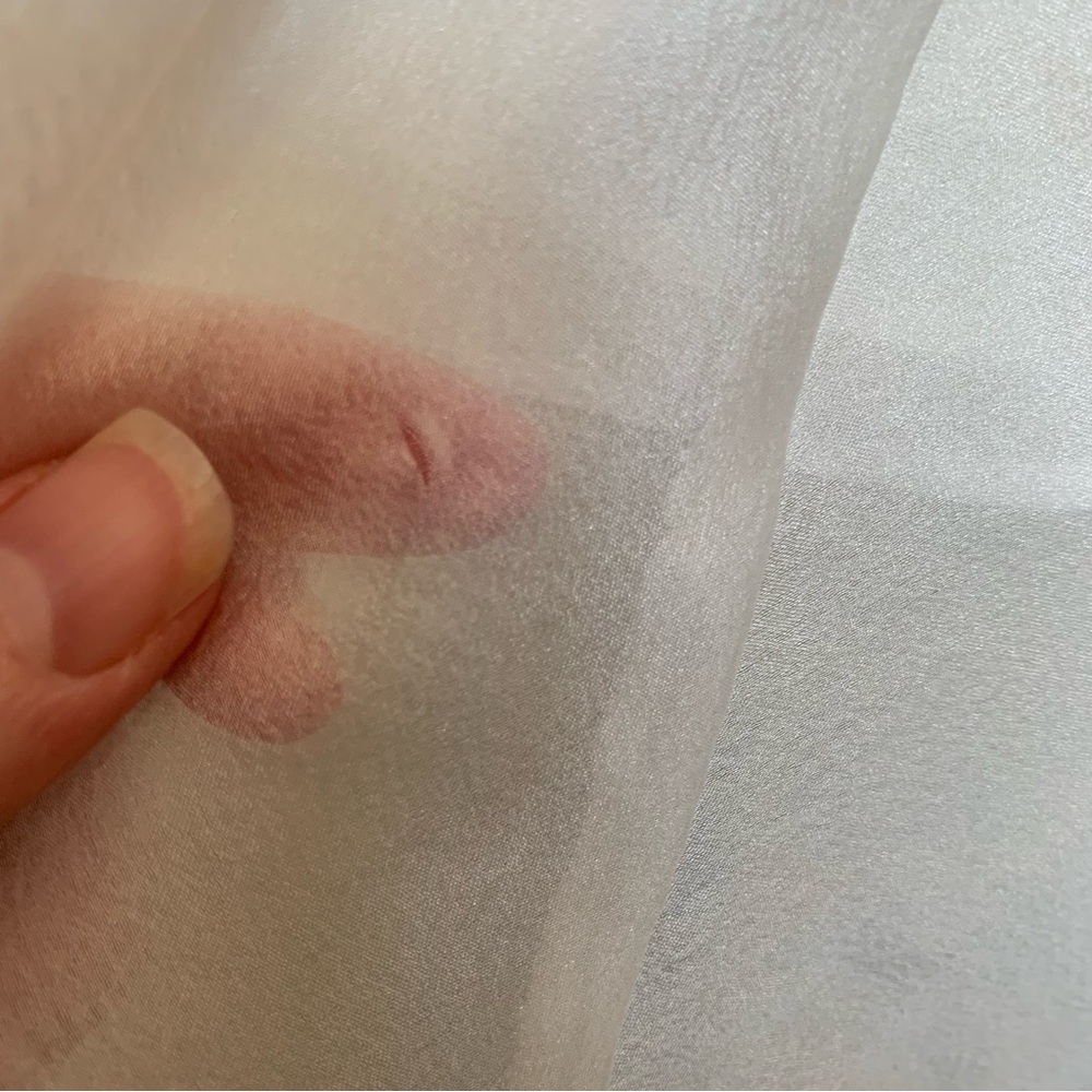 Lulus Large Lanelle Cream Ruffled One Shoulder Midi Dress NWOT Whimsical Tiered - Picture 11 of 17